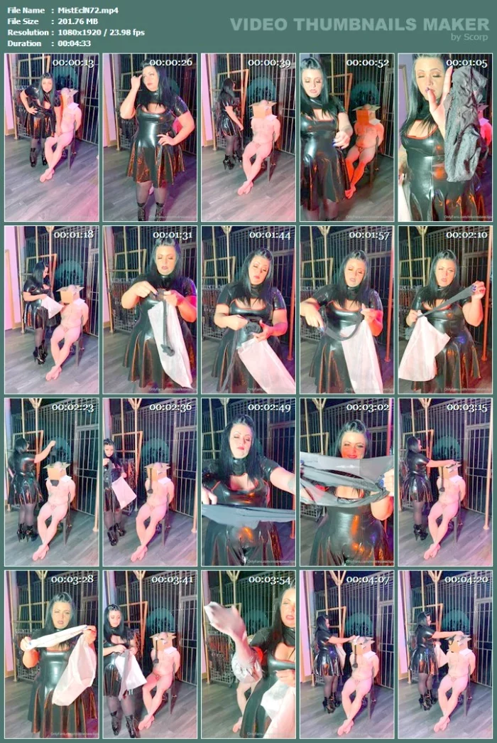 This Is How I Deal With Dirty Stocking Sniffers - MISTRESS ECLIPSE - MP4