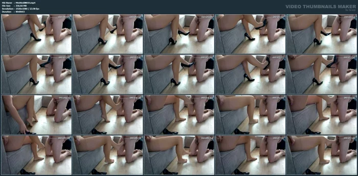 I'm Annoyed By His Cock Getting In The Way Of Me Kicking His Balls - MISTRESS REDIX - MP4