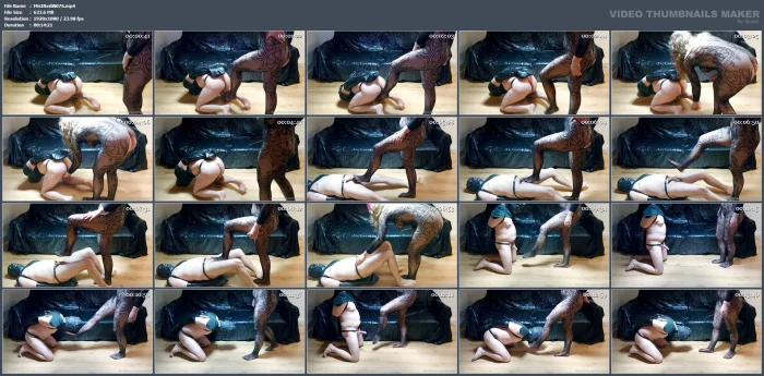 I Love So Much When My Slave Is At My Feet And Moans In Pain - MISTRESS REDIX - MP4