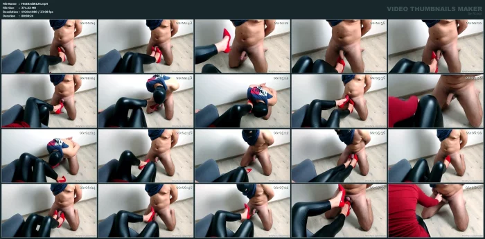 I Tried To Stick My Heel Into His Cock - MISTRESS REDIX - MP4