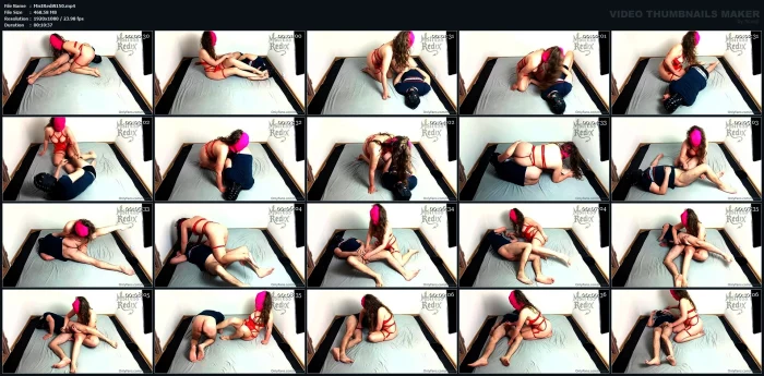 Mived Wresstling - Balls Attack & Ruined Orgasm - MISTRESS REDIX - MP4