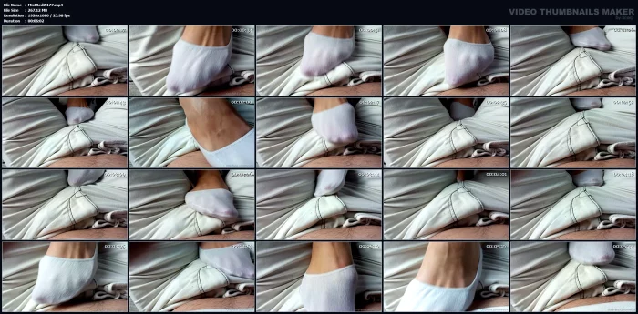 My Slave Was Lying In Front Of Me And Recording Everything While I Played With His Balls! - MISTRESS REDIX - MP4