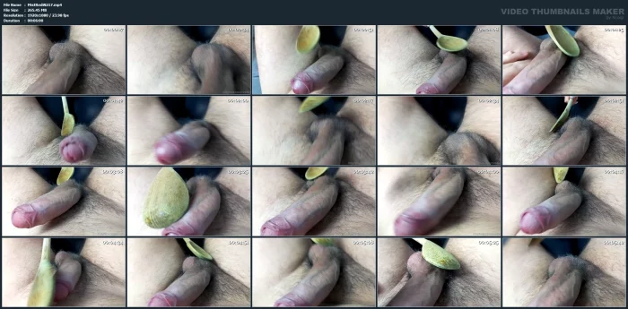 This Time I Took A Wooden Spoon To Beat My Slave's Balls With It - MISTRESS REDIX - MP4