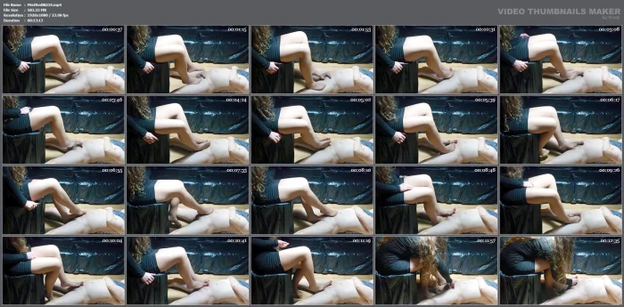 When He Cum, I Punished Him With Kicks In The Balls - MISTRESS REDIX - MP4