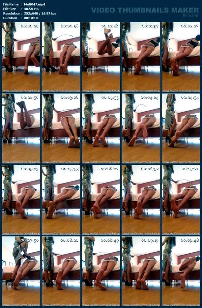I Love To Hear My Slaves Scream In Pain - MOONLIGHT - MISTRESS DEEPIKA SINGH - MP4