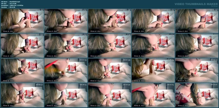 Juicy POVBlowjob - MISS MONA / MONA ALEX - MP4