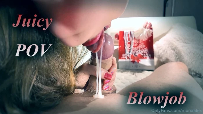 Juicy POVBlowjob - MISS MONA / MONA ALEX - MP4