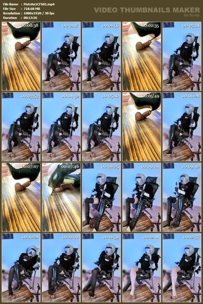 2bs Heel In Your Urethra - MISTRESS ANN - MP4