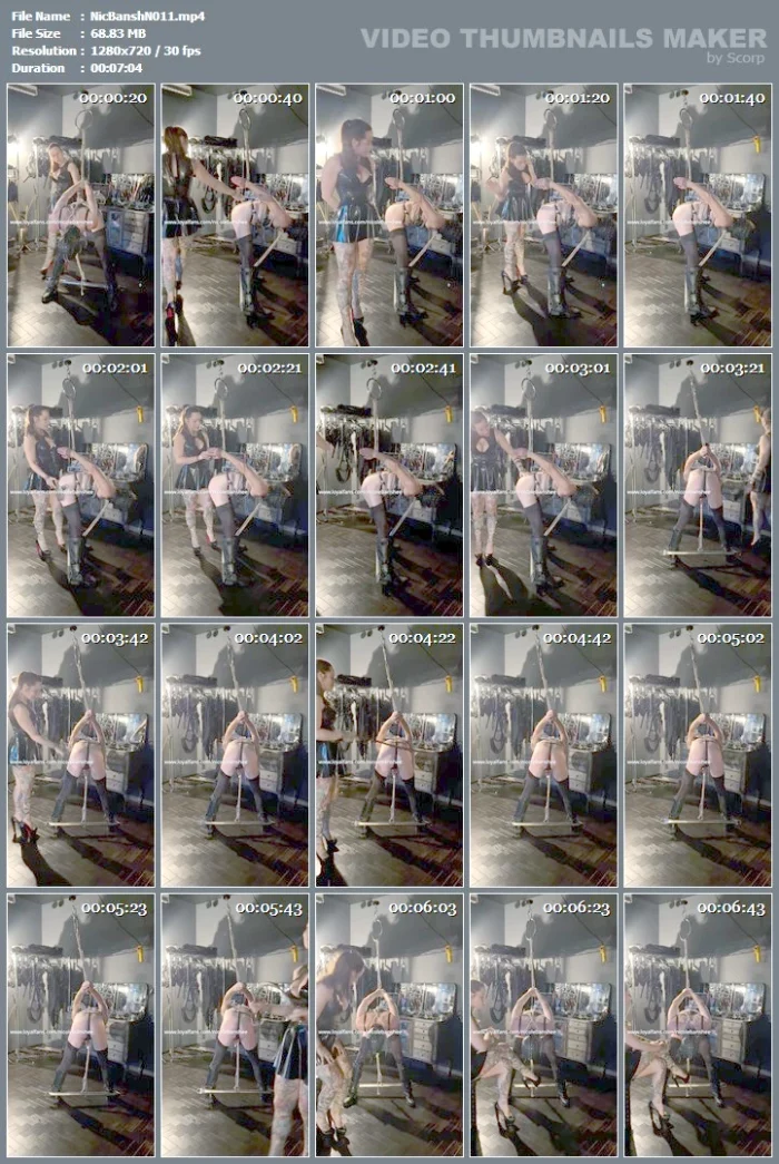 Bondage And Punishment - NICOLE BANSHEE - MP4