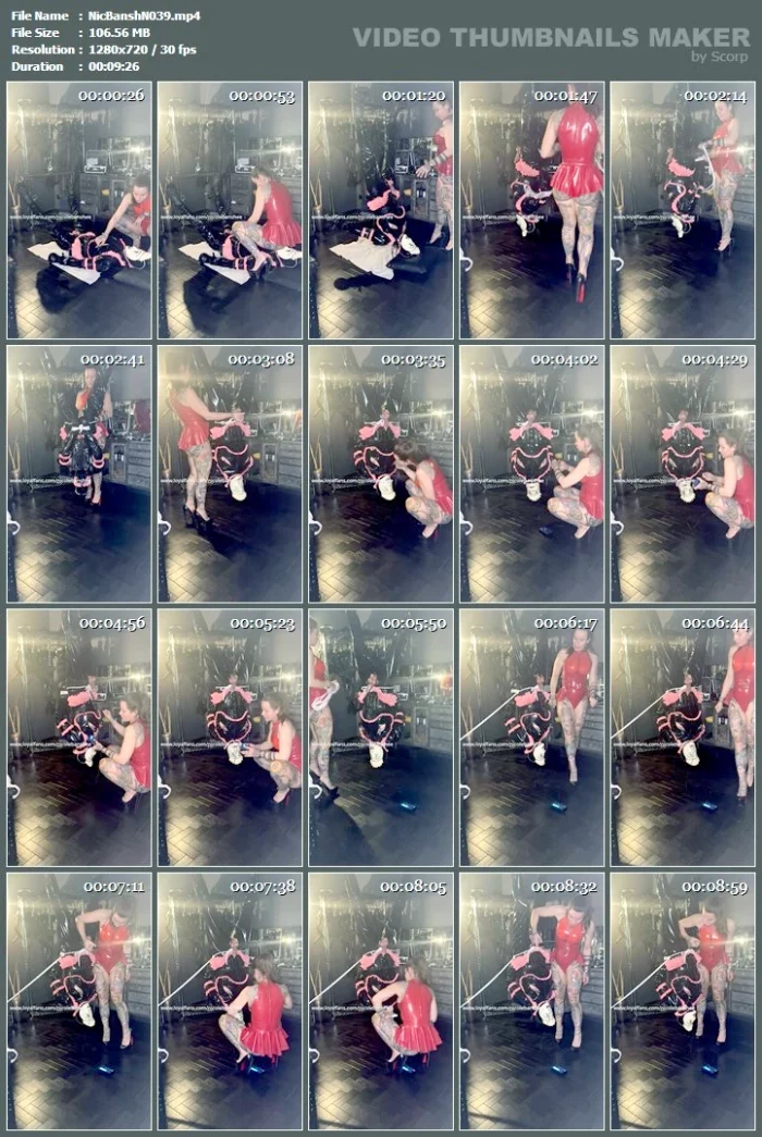 Hang Up And Show Time - NICOLE BANSHEE - MP4