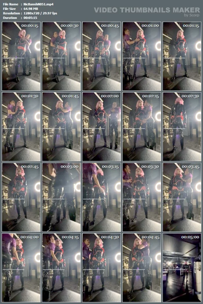 Kinky Latex Sub - NICOLE BANSHEE - MP4