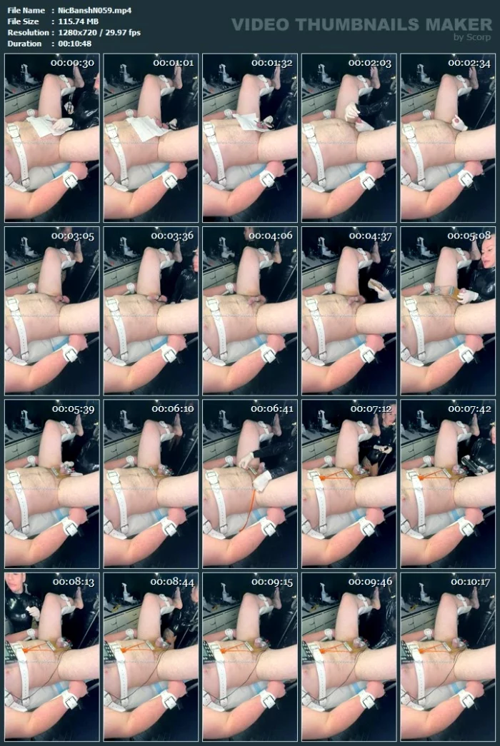 Let’s Begin The New Week With Sounding Punishment - NICOLE BANSHEE - MP4