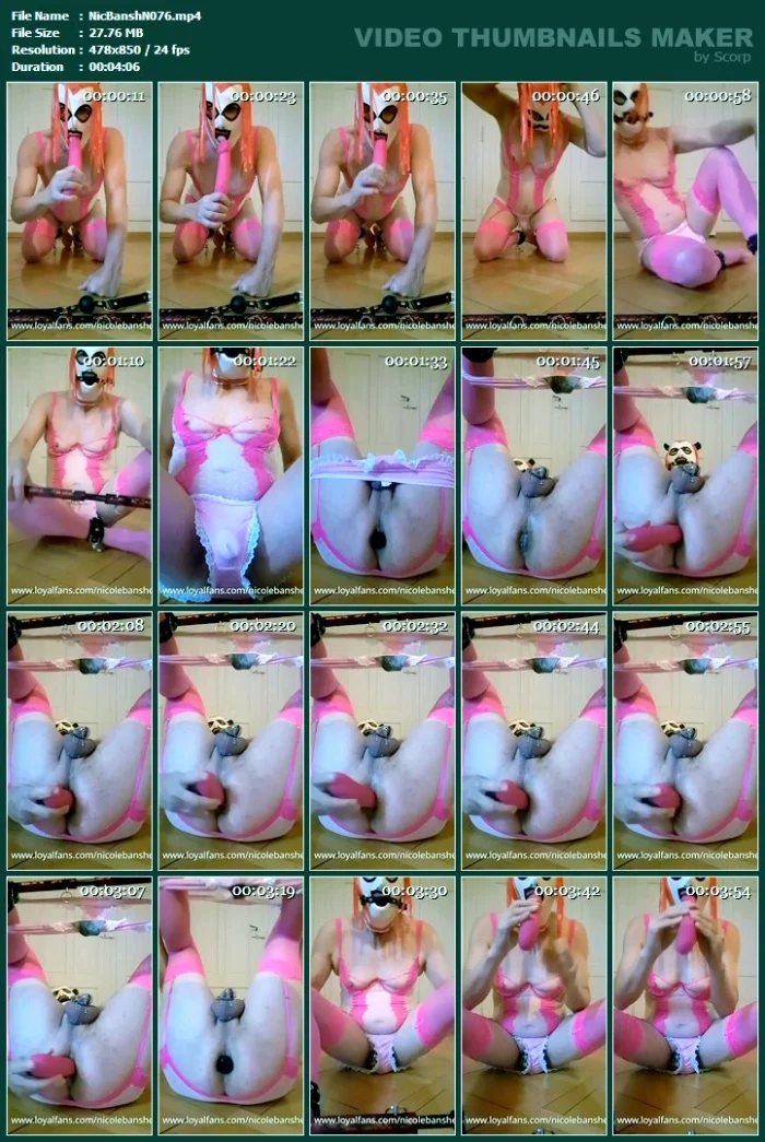 Online Sissy Training - NICOLE BANSHEE - MP4