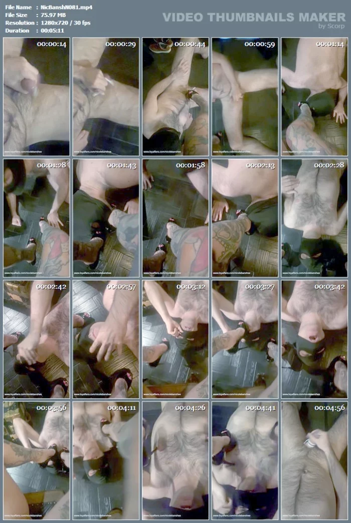 Punishment Of My Pieggie - NICOLE BANSHEE - MP4