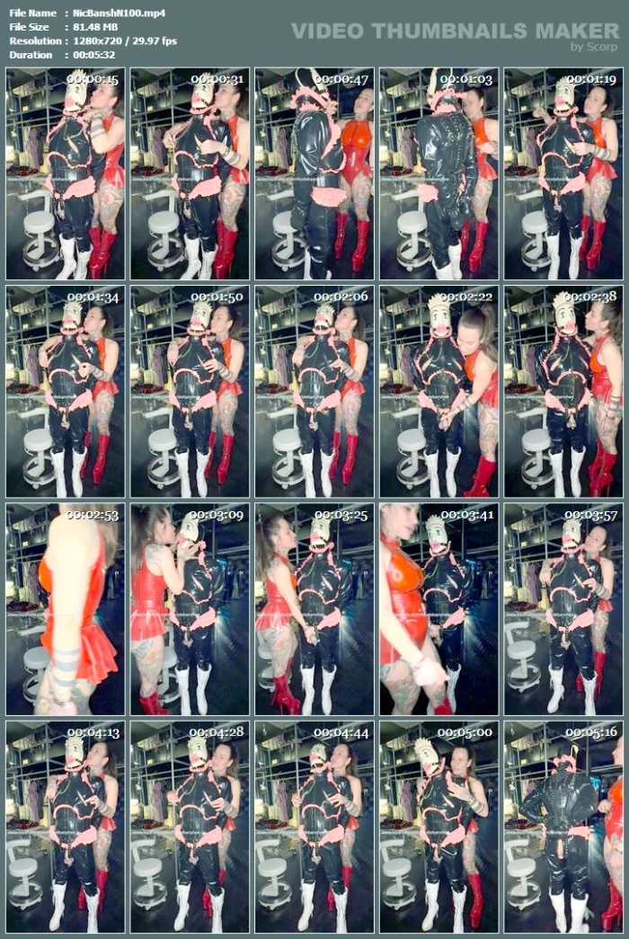 Rubber Tuning Rubberdoll Training - NICOLE BANSHEE - MP4