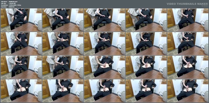Giving Him His Morning Coffee With A Handjob! - NINA NICK - MP4