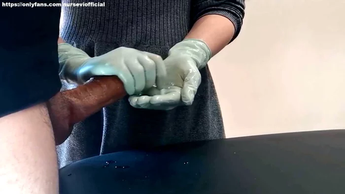 Nurse Green Gloves Handjob - NURSE VI - MP4