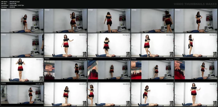 Walking On Me And Over Me - First Experience #2 - OHMYBODY - MP4
