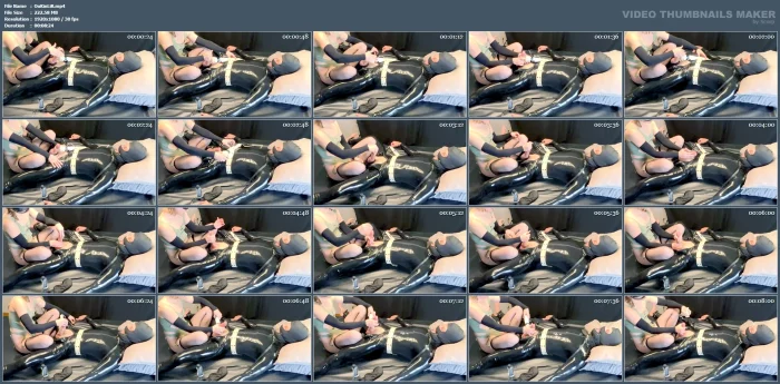 Stroking The Gimp Toy - Big Cumshots And Ruined Orgasms - OURKINKLIFE - MP4