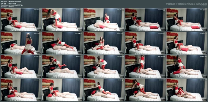 Cute Facesitting And Harsh CBT - PAULINA'S PALACE / PRINCESS PAULINA - MP4