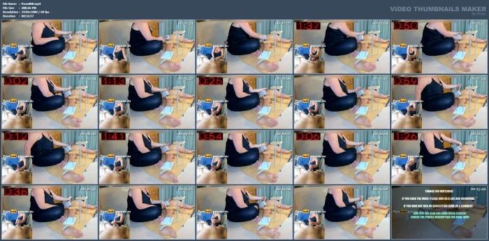 Amateur CBT Femdom Handjob - He Has 100 Seconds To Cum Or I'll Squeeze The Ball Crusher - PAZUZU_ZU - MP4