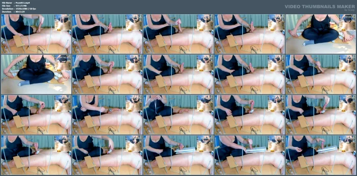 Slow Tease And Denial Handjob + Feet Tickling + Ruined Orgasm With Ball Crusher - PAZUZU_ZU - MP4