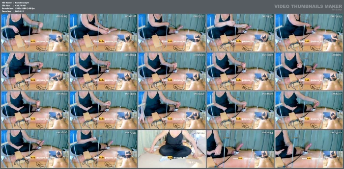 POVHandjob - I Ruined His Orgasm Twice And Then I Did Post Orgasm Feet Tickling - PAZUZU_ZU - MP4