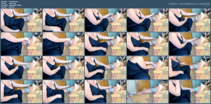 Handjob Game With A Big Ruined Orgasm And Post Orgasm Torture - PAZUZU_ZU - MP4