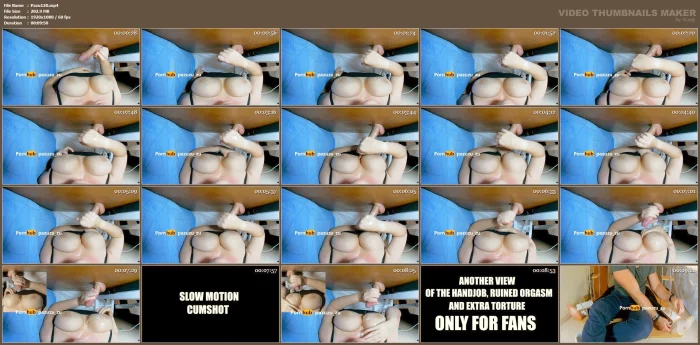 I Make Him Cum On My Tits At The Milking Table After A Week Of Chastity - PAZUZU_ZU - MP4