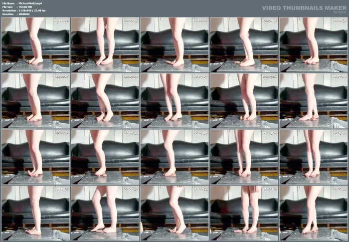 Barefoot Cock And Ball Trample - PLEASE TREAD ON ME - MP4
