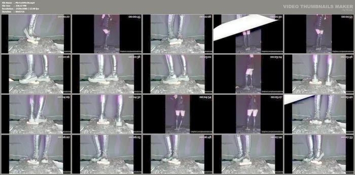 I Stomped His Cock With My Knee High Boots Until He Exploded - PLEASE TREAD ON ME - MP4