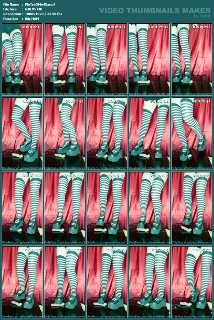 Wednesday Adams Cock Trample - PLEASE TREAD ON ME - MP4
