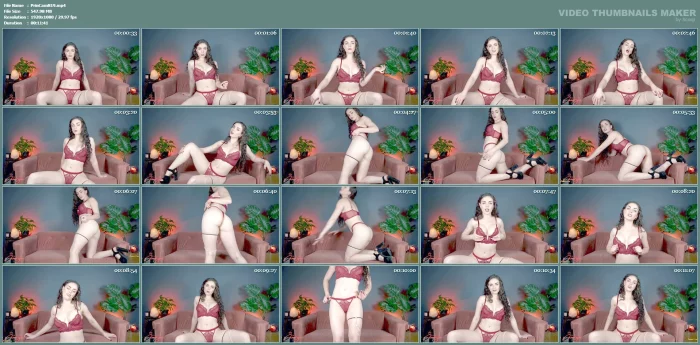 Hopelessly Addicted A Slave Challenge - PRINCESS CAMRYN - WORSHIPCAMRYN - MP4