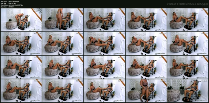 Allie Heart, Elana Bunnz - Tease Me All Day - QUALITYCONTROL / TEASEANDTHANKYOU - MP4