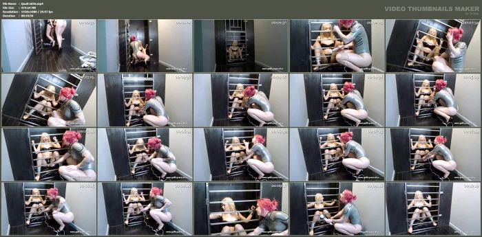 Allie Heart, Macy - Dark Bondage Hug - QUALITYCONTROL / TEASEANDTHANKYOU - MP4