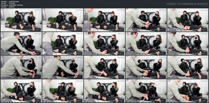 Alexa, Aurora - Black Catsuit Tape - QUALITYCONTROL / TEASEANDTHANKYOU - MP4