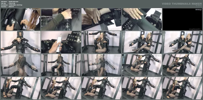 Allie Heart, Peaches - House Of Restraint - QUALITYCONTROL / TEASEANDTHANKYOU - MP4