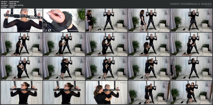 Kat Turner, Victoria - Tickle Bondage - QUALITYCONTROL / TEASEANDTHANKYOU - MP4