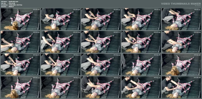 Scarlet - Spider Girl Gets Caught In A Web - QUALITYCONTROL / TEASEANDTHANKYOU - MP4