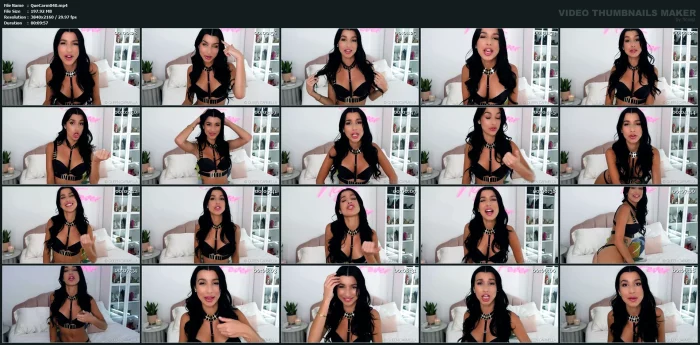 Gooning Jerkahaulic Idiot - QUEEN CARMELLA - MP4