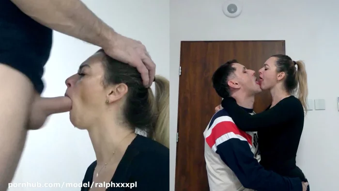 Lucky Cucky - A Kiss With My Husband After A Hard Day At Work - RALPHXXXPL - MAGGIE MORGAN - MAGGIE AND RALPH - MP4