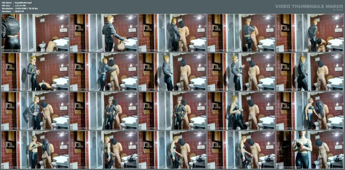 Ballbusting Addict Part 1 - The Toilet First! - REGINA MILANO DOM / MISTRESS REGINA - MP4