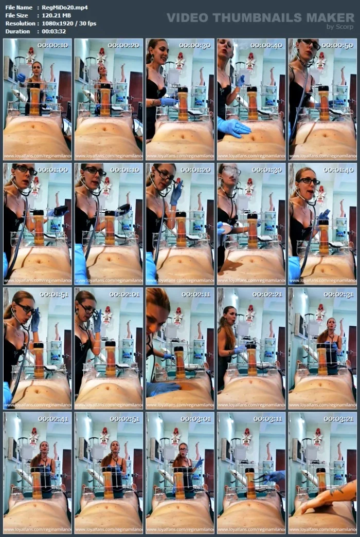 Milking Machine Vs Horny Bull - REGINA MILANO DOM / MISTRESS REGINA - MP4