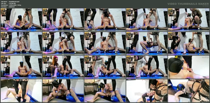 Post Ballbusting Treatment - Our Feet Are So Tired What About Your Nuts? - REGINA MILANO DOM / MISTRESS REGINA - MP4