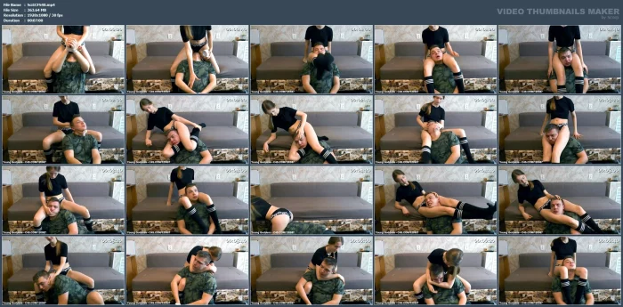 Knee Socks Sofa Torment - YOUNG GODDESS - MP4