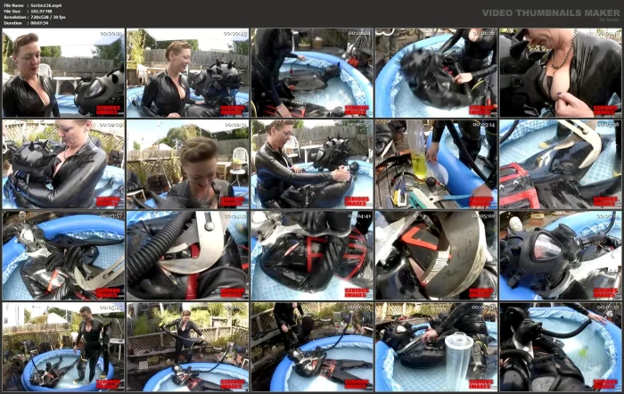 Mistress Eve Minax Lube Pool Play Part 3 - SERIOUSIMAGES - MP4