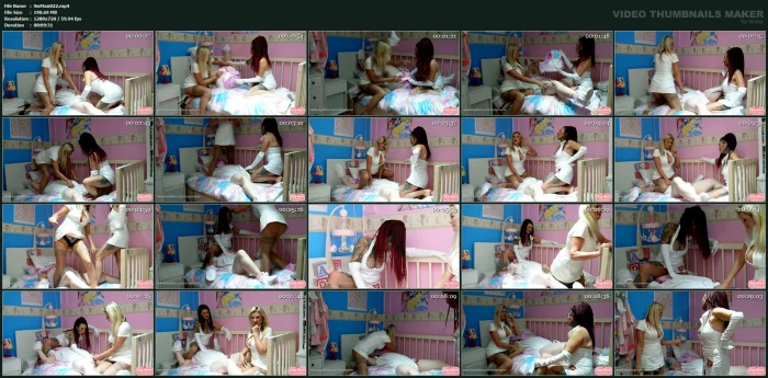 Charlotte's Wet Diaper - SISSY MANOR - MP4