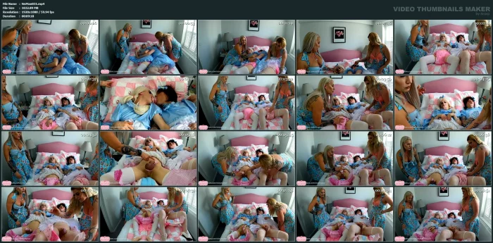 Diaper Humiliation Part 1 - Ava Von Medisin And Poison Candi - SISSY MANOR - MP4