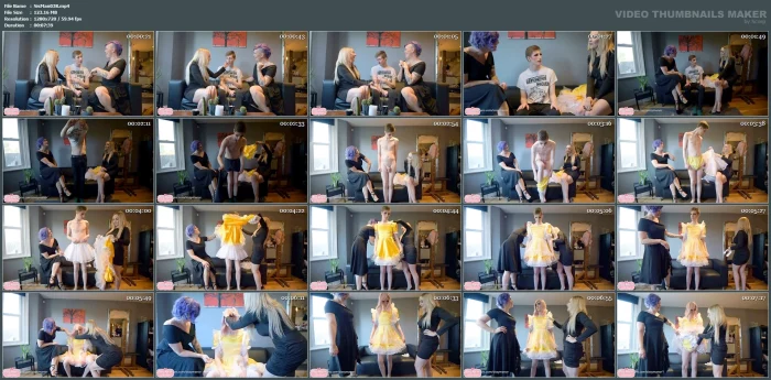 Encouraged Sissification Of Rosie - SISSY MANOR - MP4