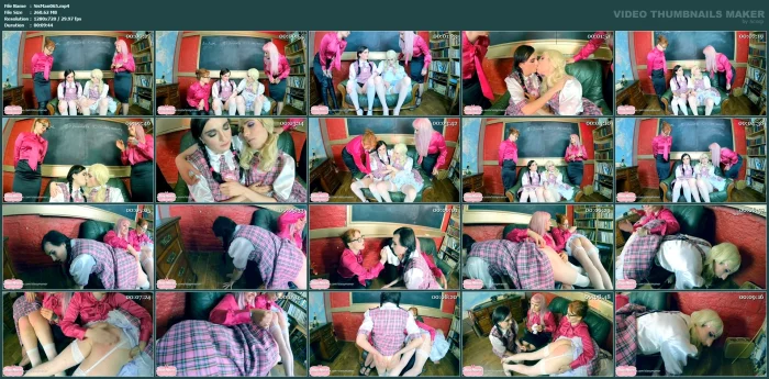 Rosie And Emily Schoolgirl Punishment Part 2 - SISSY MANOR - MP4